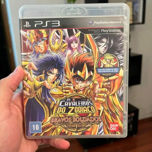 Jogo ps3 os cavaleiros do zodiaco bravos soldados
