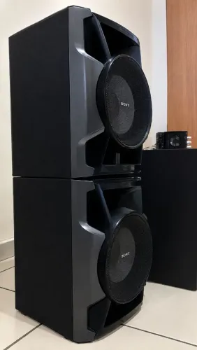 Caixas de Som Sony c/ Bluetooth e USB