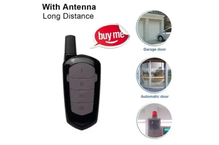 Controle Remoto Duplicador de garagem 433MHz - Universal para portas elétricas COD-AM634  
