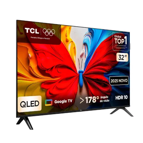 Smart TV TCL 32" Full HD Android Nova com NF