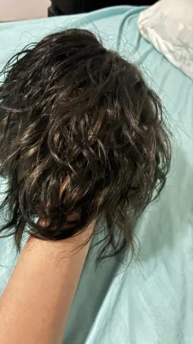 Prótese capilar masculina Micropele castanho escuro