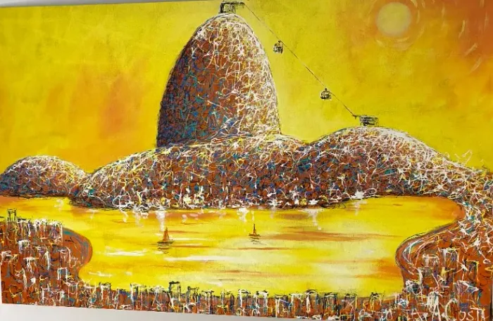 Tela Pão de Açúcar 130x80cm