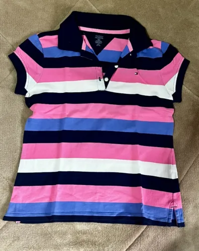 camisa polo feminina Tommy Hilfiger
