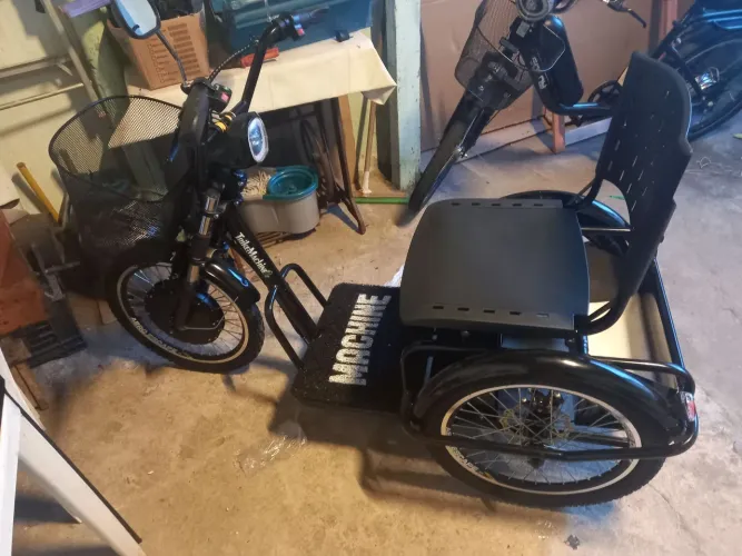 Triciclo Elétrico Machine Force 800W