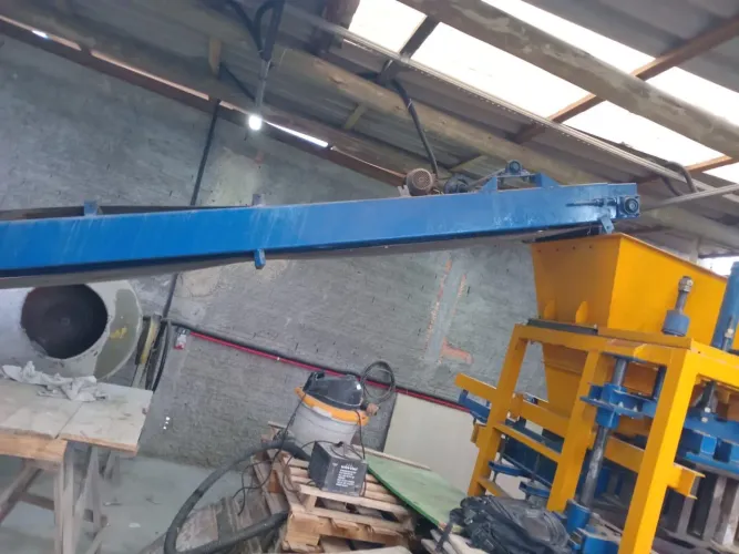 Máquina Completa de Blocos, Paver e Lajotas