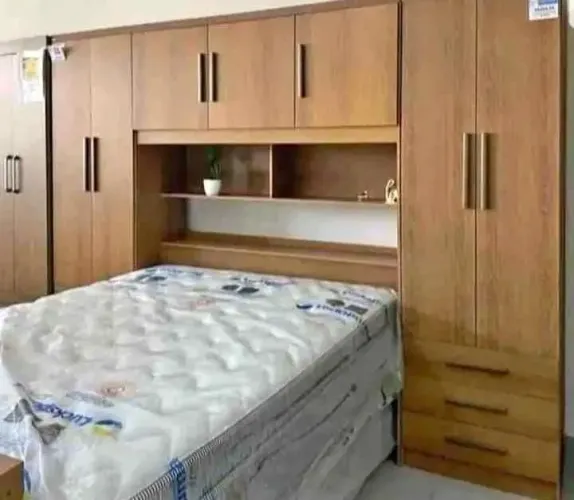MARAVILHOSO GUARDA ROUPA CASAL MODULADO 6 GAVETAS CABECEIRA BAÚ