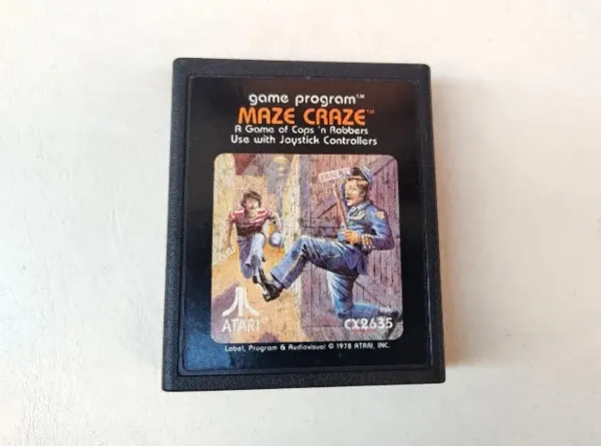 Maze Craze - Cartucho Original Atari