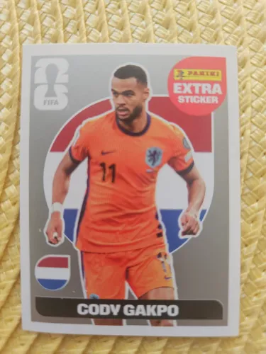 Figurinhas da copa, prata, CODY GAKPO
