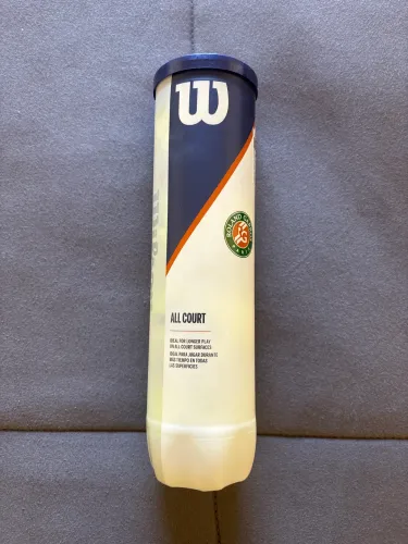 Kit 4 bolas de tenis Wilson all court Roland Garros