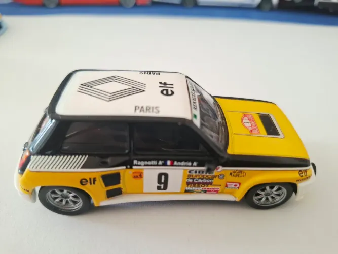Miniatura Renault 5 Turbo WRC Rally !!!
