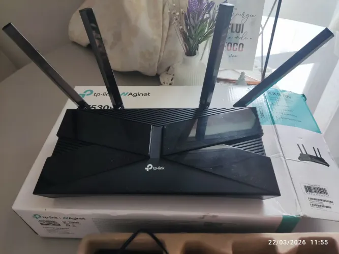 TP-Link XX530v Roteador GPON Wi-Fi 6 Dual Band AX3000 Wi-Fi 6