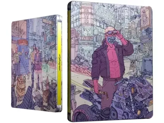 cyberpunk 2077 steelbook PS4