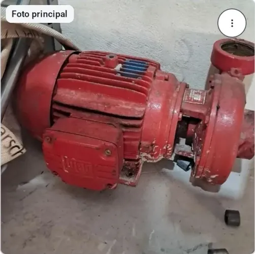 Bomba Centrífuga Thebe THSI-18 7,5 CV com Motor WEG - 38 m³/h - Usada