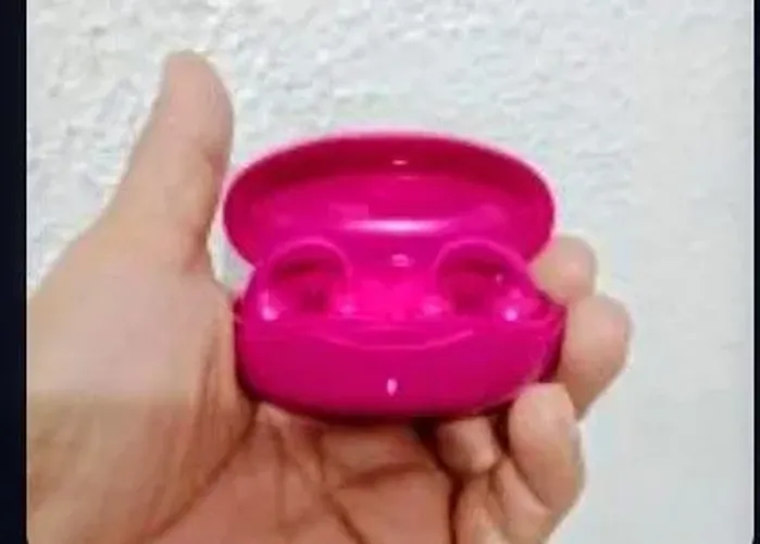 Fone de ouvido Clipe teste Rosa Bluetooth 5.1