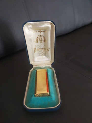 Isqueiro Vintage Dourado 