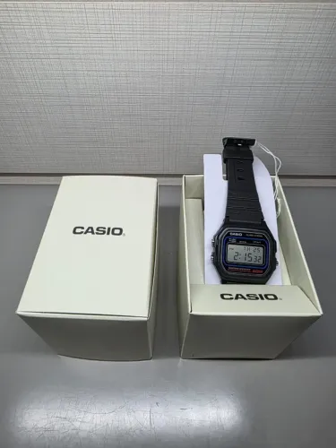 Relógio Masculino Preto W591VQ - Cassio