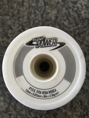 Fita veda rosca 12mm x 0.075x50m x0.30/cm x