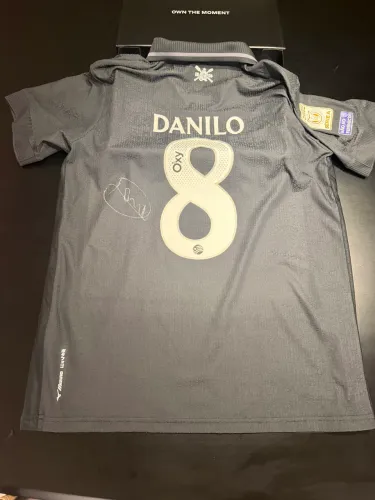 Camisa Botafogo #8 Danilo usada&autografada