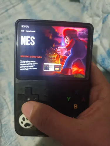 R36S console retro com vários jogos