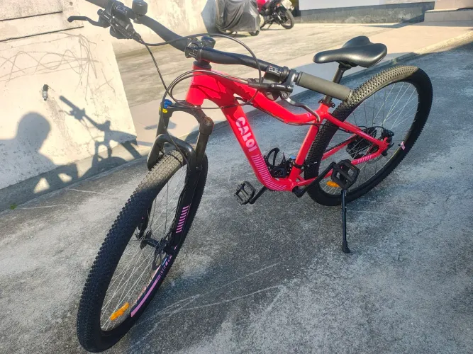 Bicicleta Caloi Evora TP CALOI EVORA TP A22 Vermelho - (R29V24)