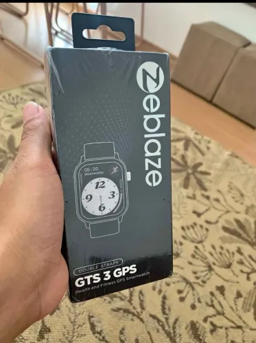 Relógio Zeblaze GTS 3 com GPS integrado