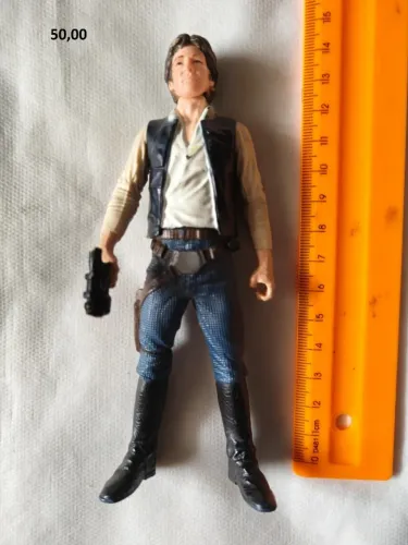 star wars Han Solo pouca articulação sem caixa