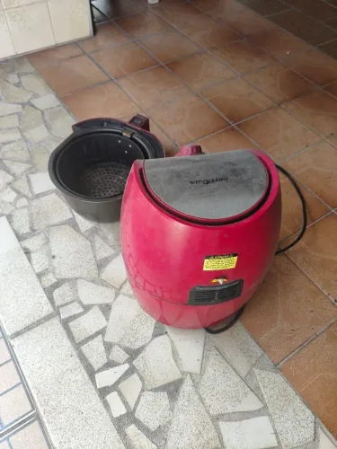 Air fryer com defeito