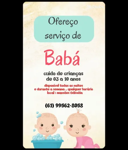 Baba disponível