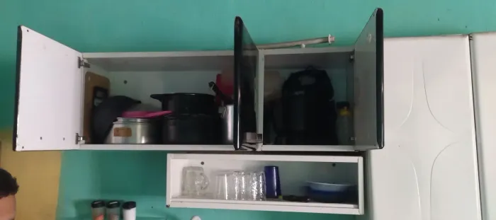 Armário de cozinha aço