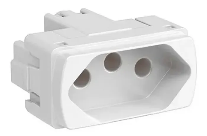 Kit com 10 Tomadas Modular 10a Miluz S3B70340 Schneider Electric