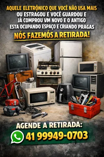 RETIRADA DE ELETRODOMESTICOS