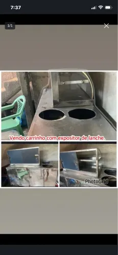 Carrinho de cachorro quente