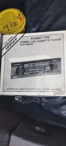 rádio toca fitas automotivo