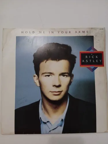 Lp Rick astley "hold me in your arms" usado