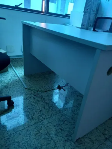 Mesas de escritorio e Cadeiras