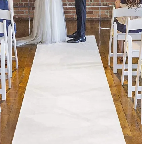 Tapete branco para casamento