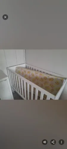 Berço com colchão