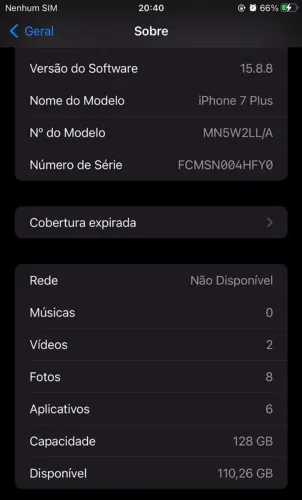 Vende-se iPhone 7plus