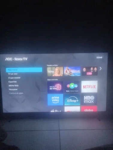Vendo tv AOC Roku 43"