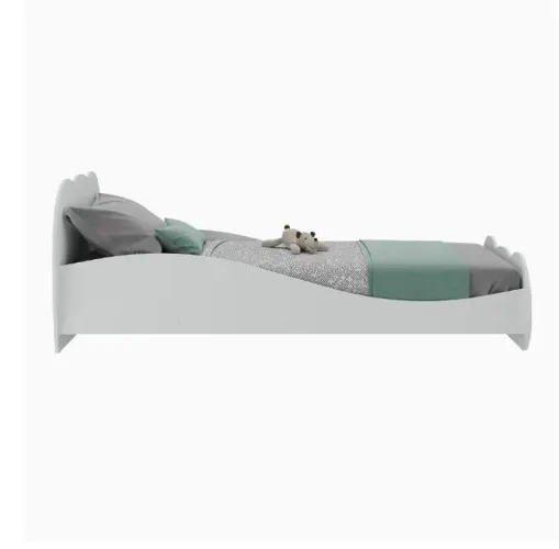 Cama infantil (nuvem/branco)