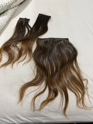 Cabelo humano Mega Hair fita