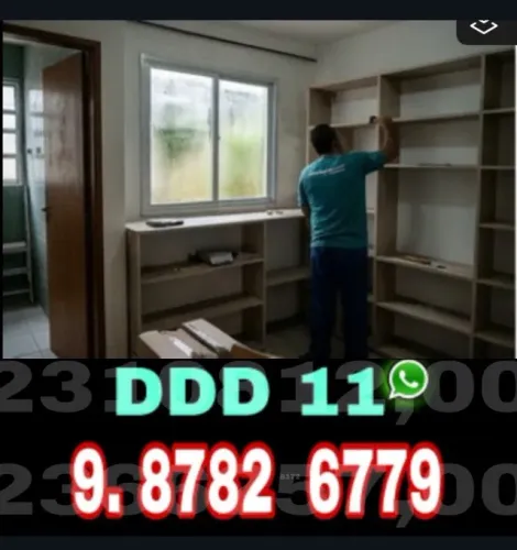 Montador de Móveis Para Ambientes Residenciais