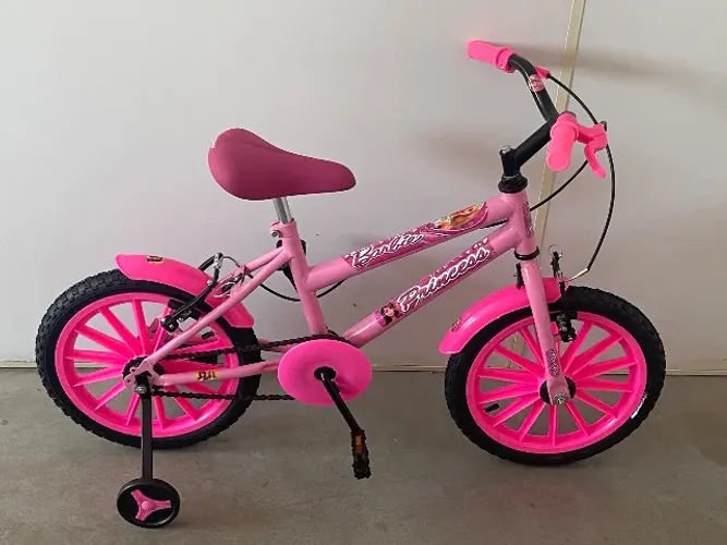 Bicicleta aro 16 Barbie