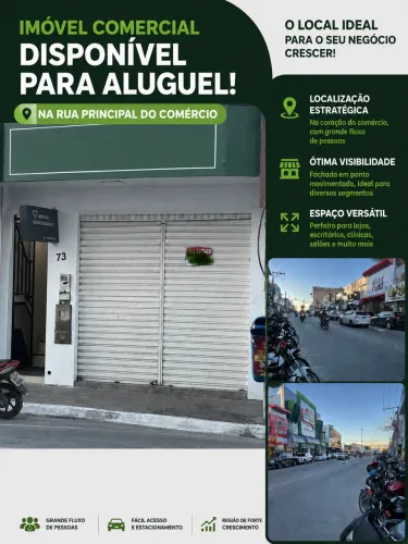 Imóvel comercial para lojistas