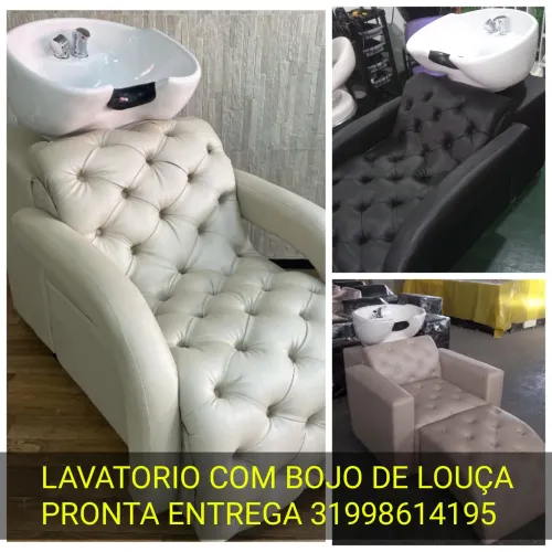 LAVATORIO SUPER COM BOJO DE LOUÇA