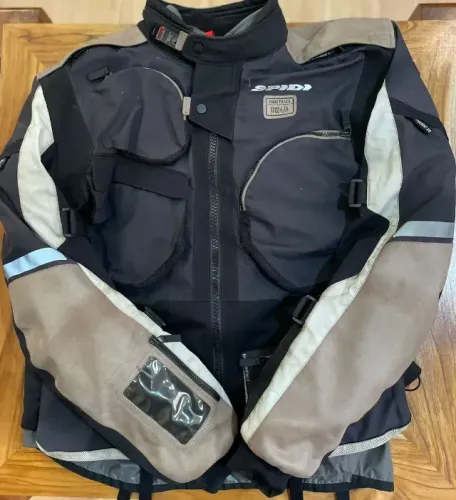 Jaqueta Moto Top Spidi Hard Track Preto Tamanho : 3xl Preto Lisa 3xg