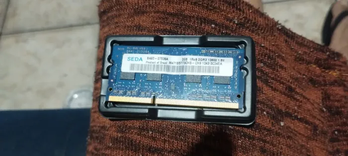 Memória ram ddr3 2g notebook