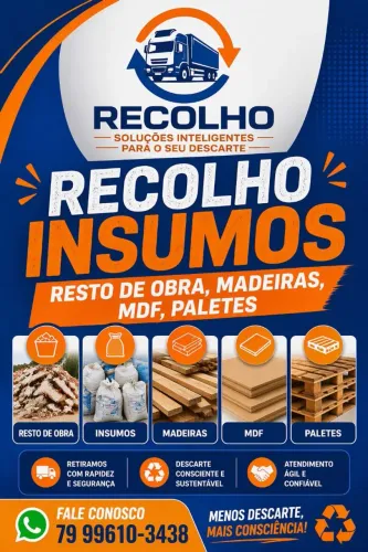 ?Reciclagem ? Recolho, entre em contato 