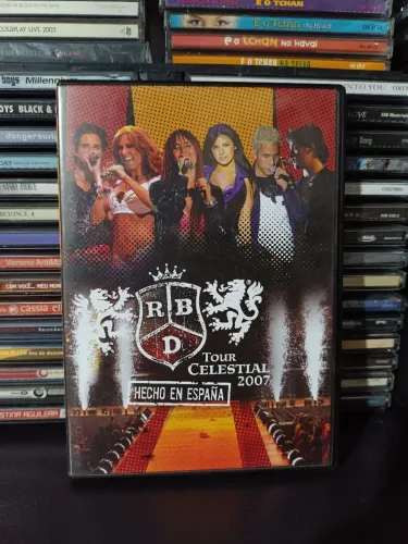 DVD Duplo - RBD - Tour Celestial 2007 - Hecho En España