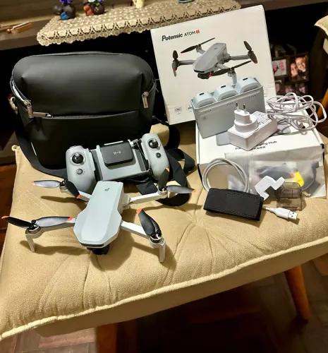 Drone Potensic Atom 2 flymore - Homologado Anatel